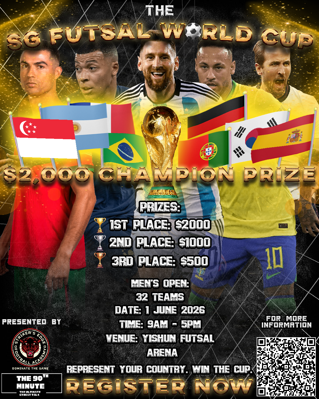 The 90th Minute x SEFA Tournament